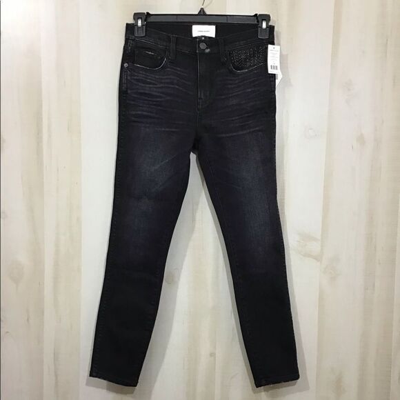 Current Elliott The High Waist Stiletto Denim Jeans Size 28 - Picture 2 of 8